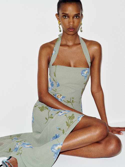 reformation joelle linen dress Reformation Joelle Linen Dress