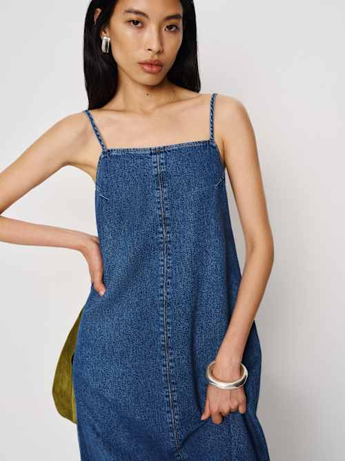 Sofi Denim Maxi Dress