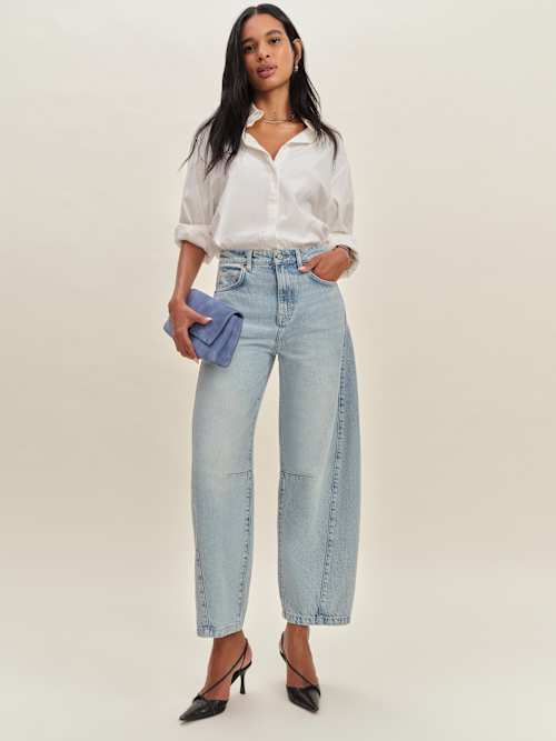 Primary image for Tyler Mid Rise Barrel Jeans
