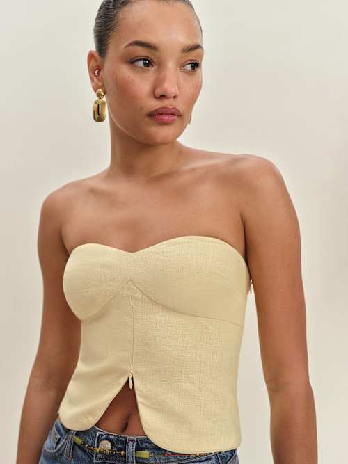 Maisie Linen Top