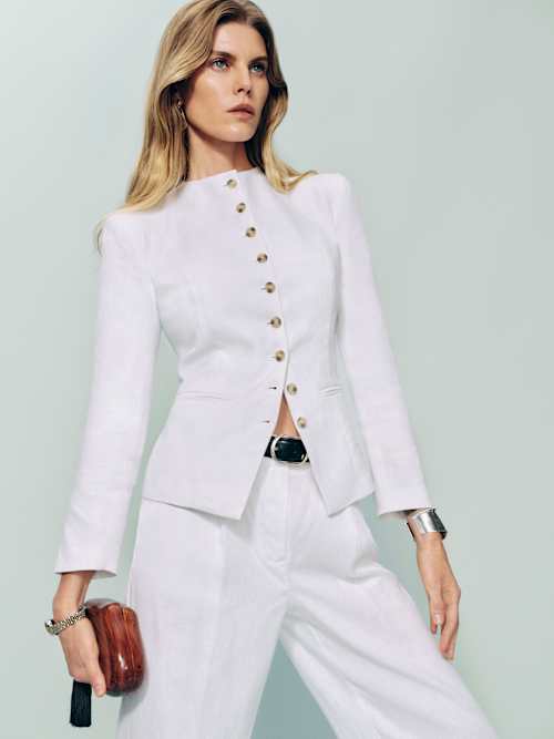 Lydia Linen Jacket
