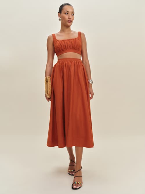 Shannon Linen Two Piece