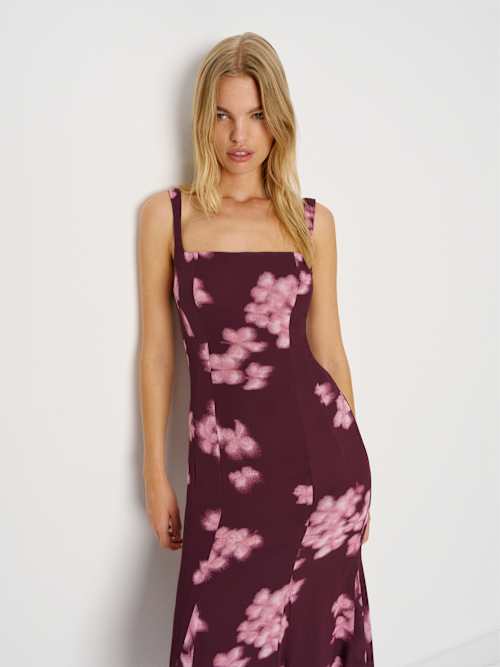 Reformation Ceecee Dress | Brown | 10