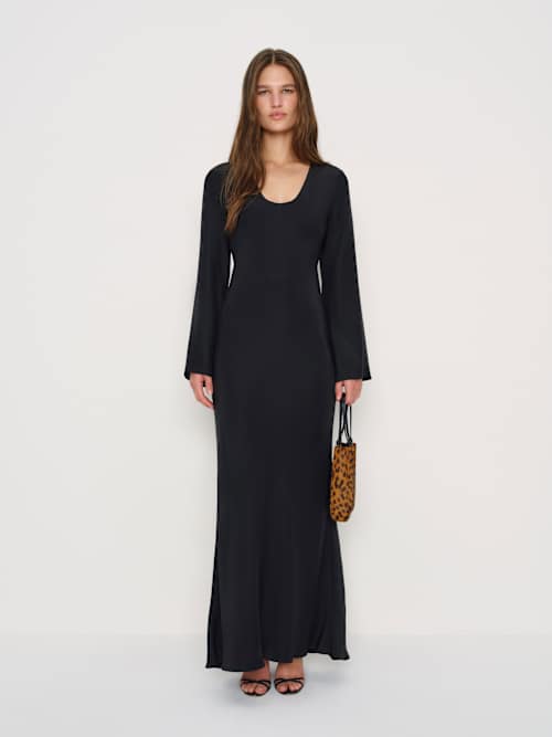 midi party dresses Sparkly Midi Evening Dress Ramona – Olivia Bottega