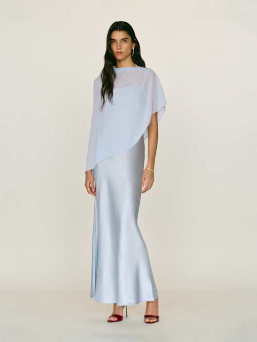 slim fit dress slacks Reformation Poppies Silk Croissant Tan Cut-Out Maxi Dress  The Closet New  York