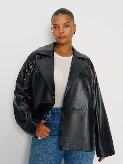 Veda Jaden Cropped Trench Es