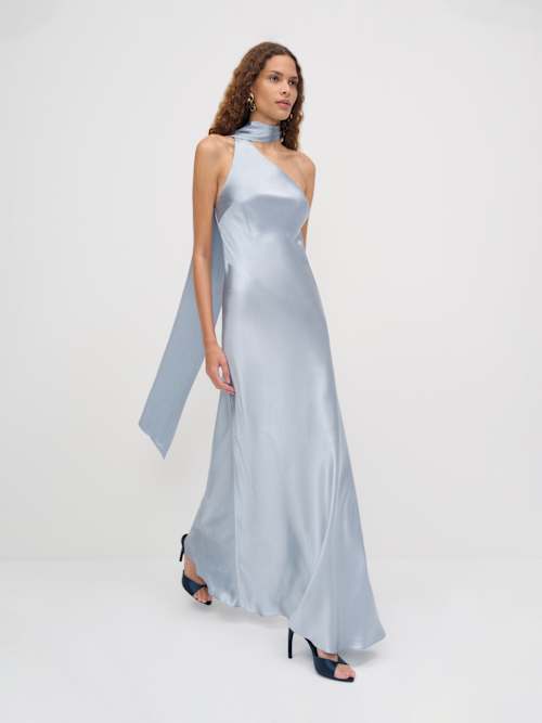 Jazzlyn Silk Dress