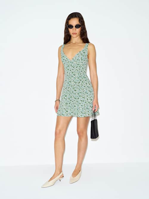 Reformation Livia Dress | Green | 2