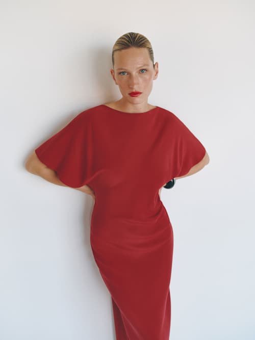 Caila Silk Dress