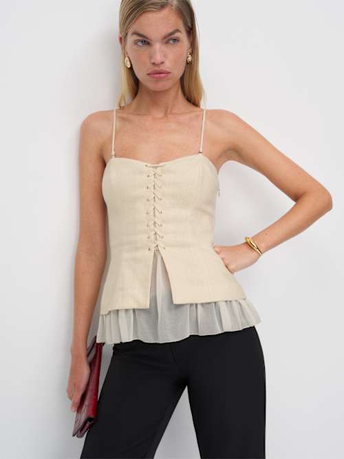 Colette Linen Top, photo 6 of 7