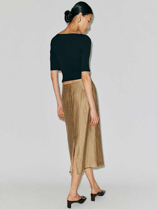 Helen Low Waist Midi Skirt thumbnail 3
