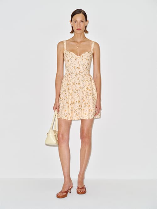 reformation linen short dress laurie_ferraro on LTK