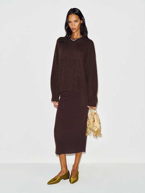 Nadine Column Sweater Skirt - angle 1
