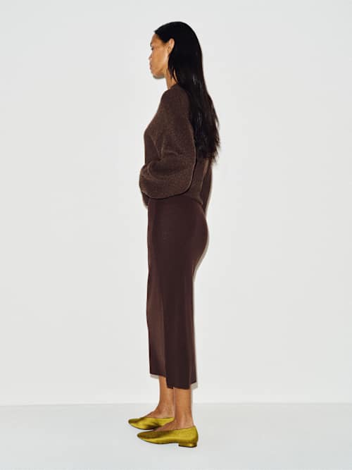 Nadine Column Sweater Skirt thumbnail 4