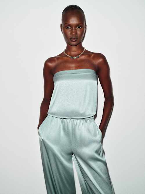 Trista Satin Jumpsuit