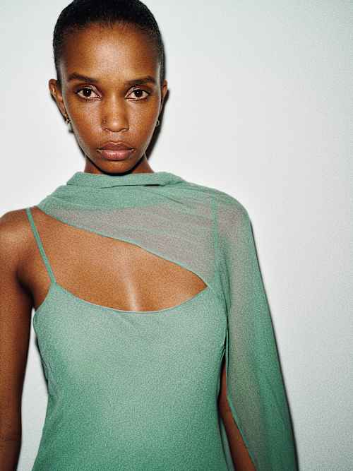 Rida Silk Dress