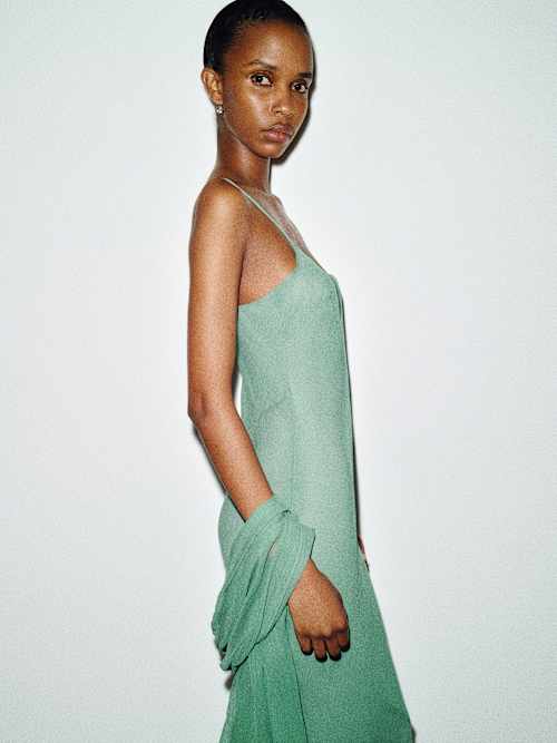 Rida Silk Dress