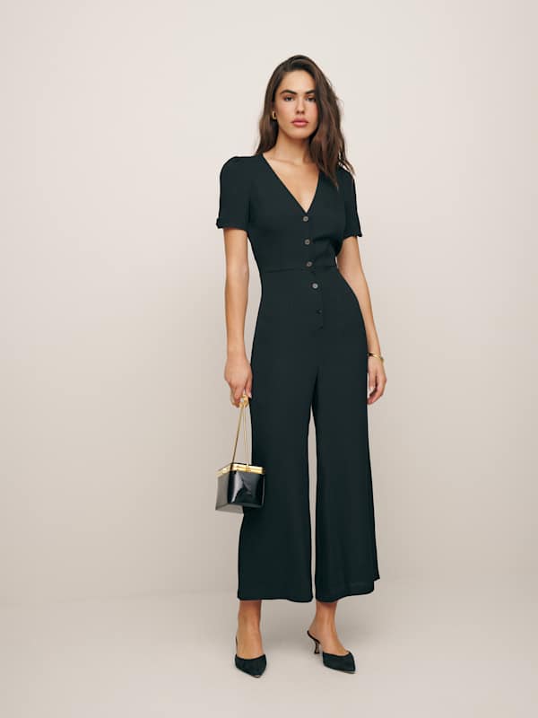 France Jumpsuit - Black
