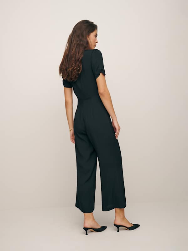 France Jumpsuit - Black