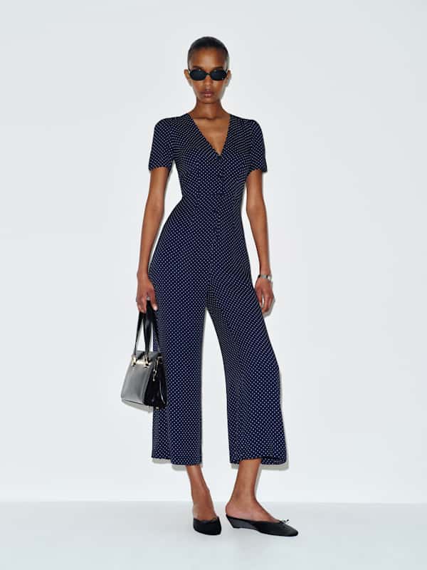 France Jumpsuit - Button