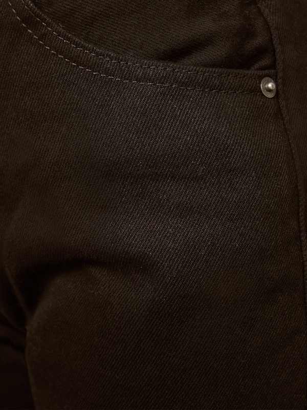 Cynthia High Rise Straight Jeans - Black