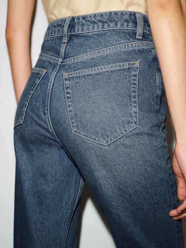Cynthia High Rise Straight Jeans - Lanier