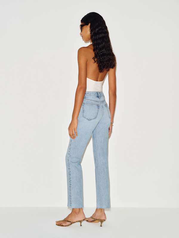 Cynthia High Rise Straight Jeans - Mahi