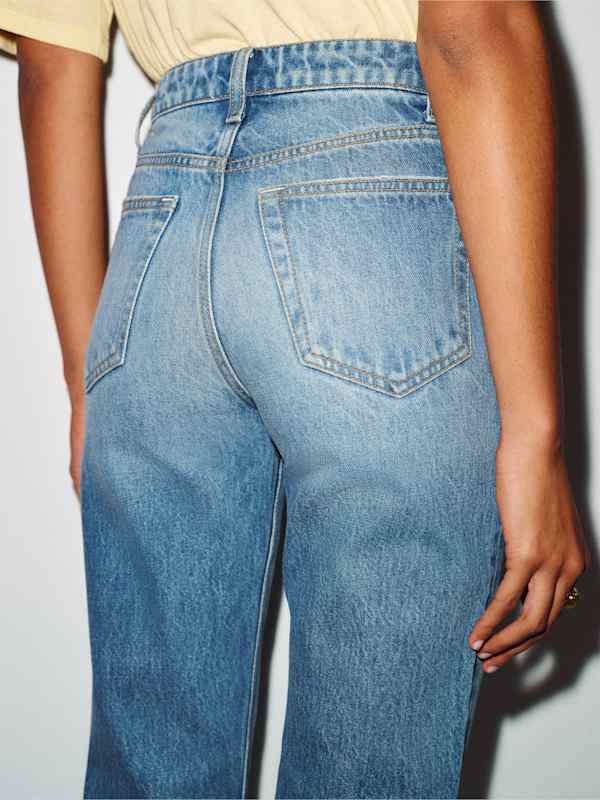 Cynthia High Rise Straight Jeans - Maiori