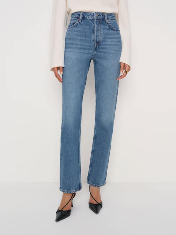 Cynthia High Rise Straight Jeans - Naysa