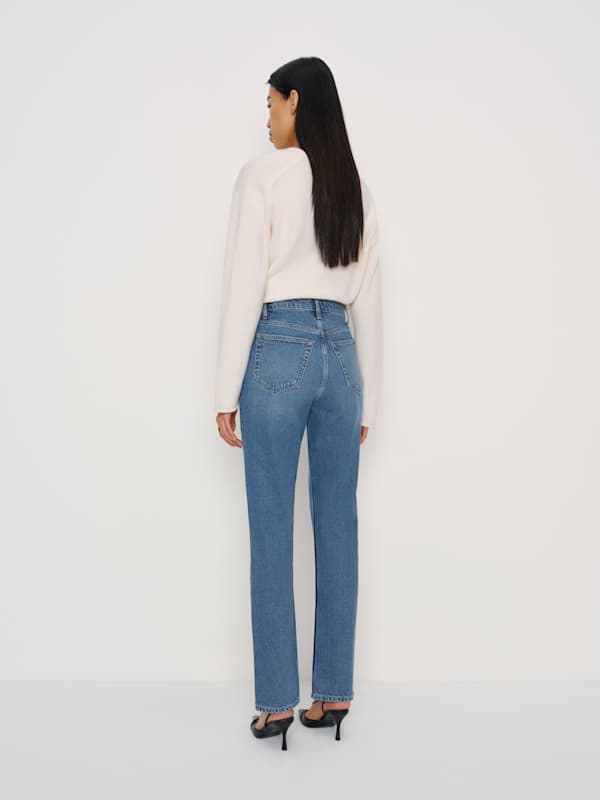 Cynthia High Rise Straight Jeans - Naysa