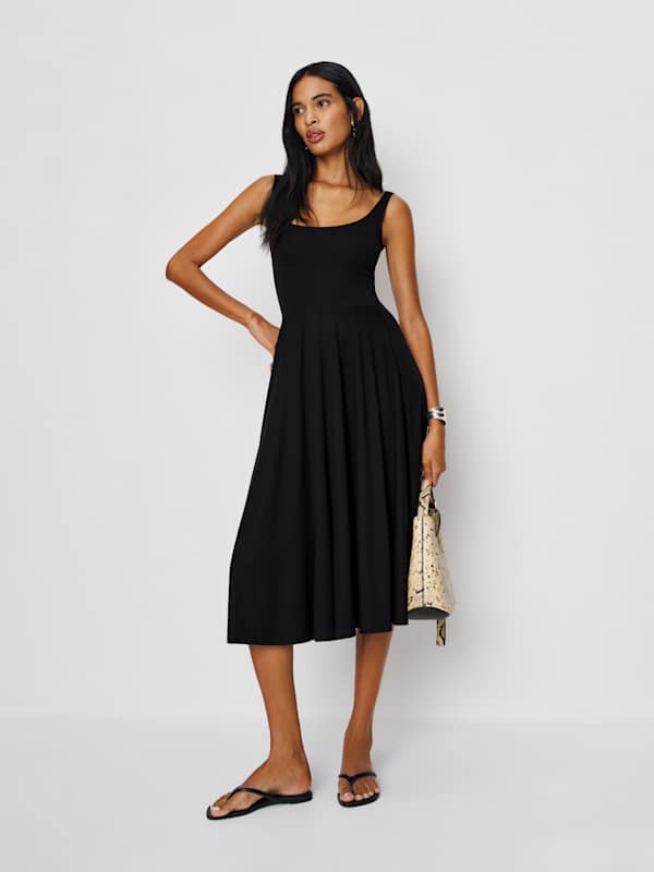 Rou Knit Dress - Black