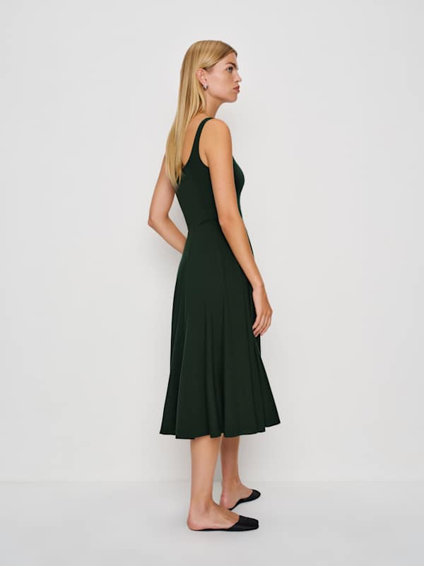 Rou Knit Dress - Forest