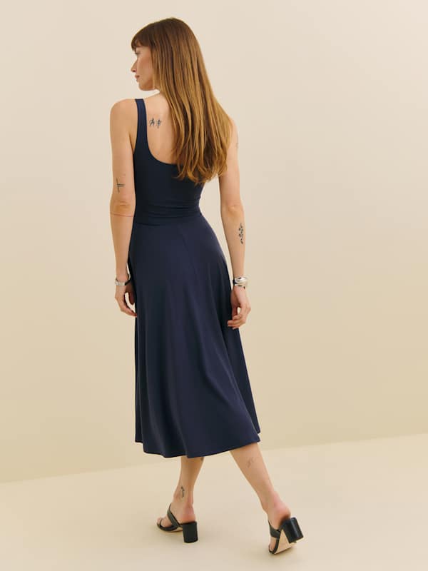 Rou Knit Dress - Midnight