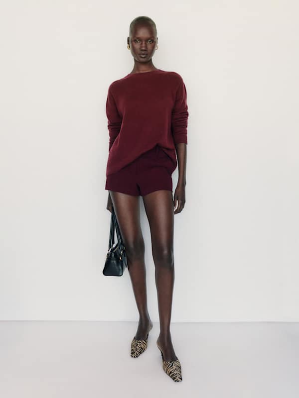 Cashmere Boyfriend Sweater - Boysenberry