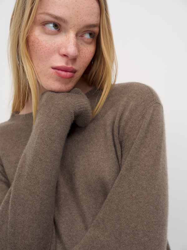 Cashmere Boyfriend Sweater - Dachshund