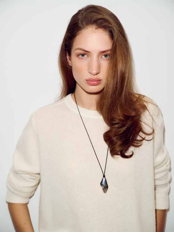 Cashmere Boyfriend Sweater - Gossamer