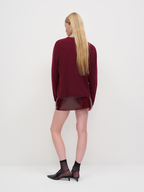 Cashmere Boyfriend Sweater - Romance