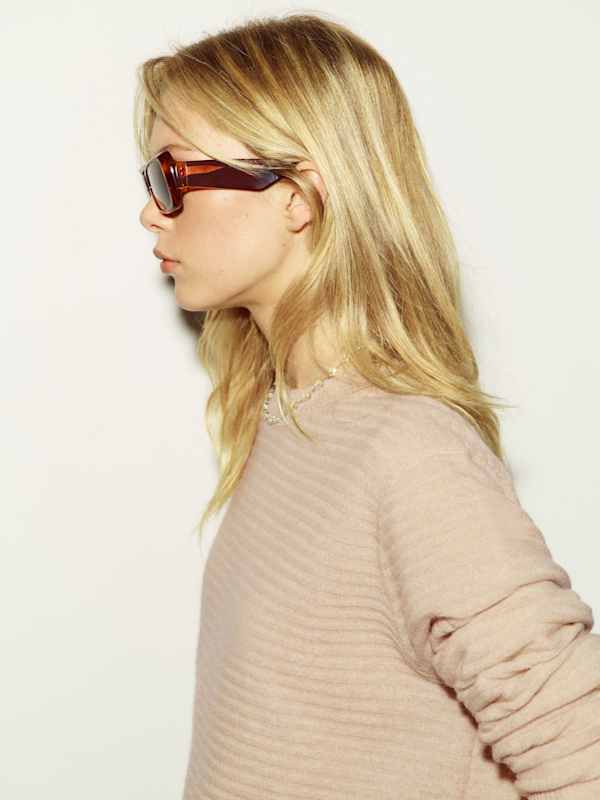 Cashmere Boyfriend Sweater - Textured Wheat