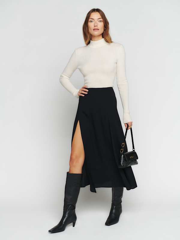 Petites Zoe Skirt - Black