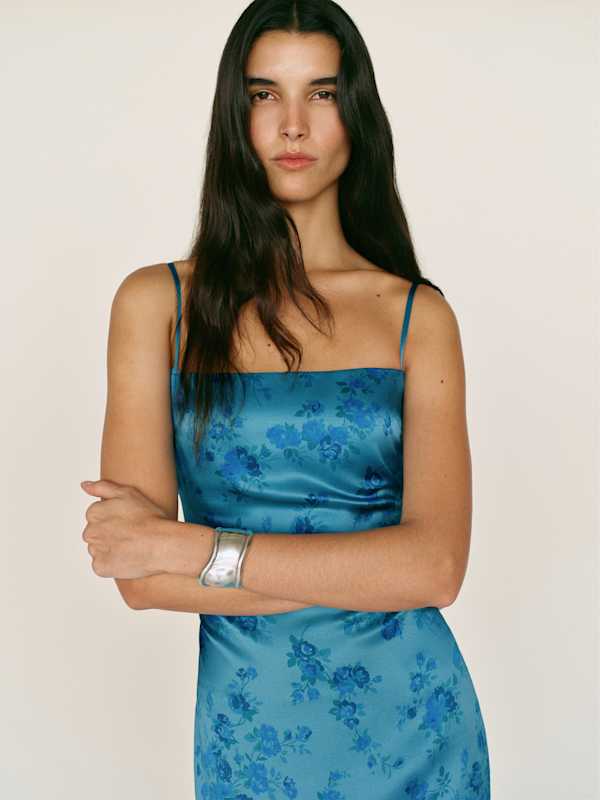 Robe en soie Frankie - Water Sign