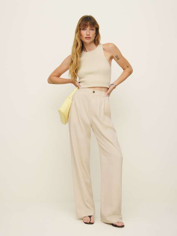 Petites Mason Pant - Sugar