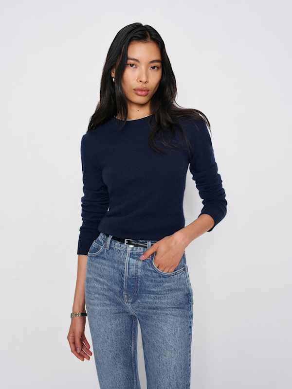 Cynthia High Rise Straight Long Jeans - Colorado