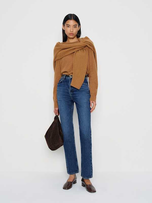 Cynthia High Rise Straight Long Jeans - Maggiore