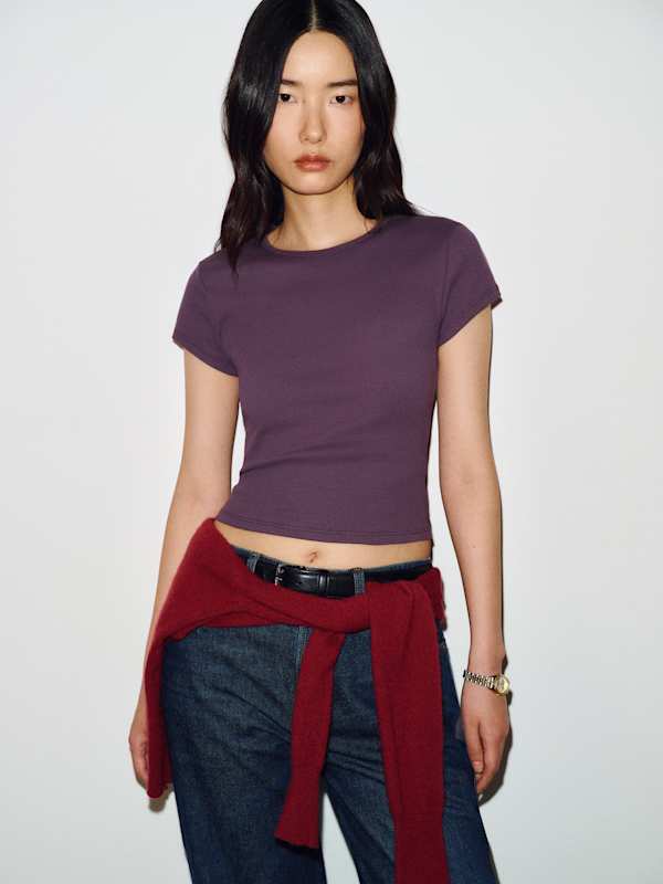 Muse Tee - Crushed Violet