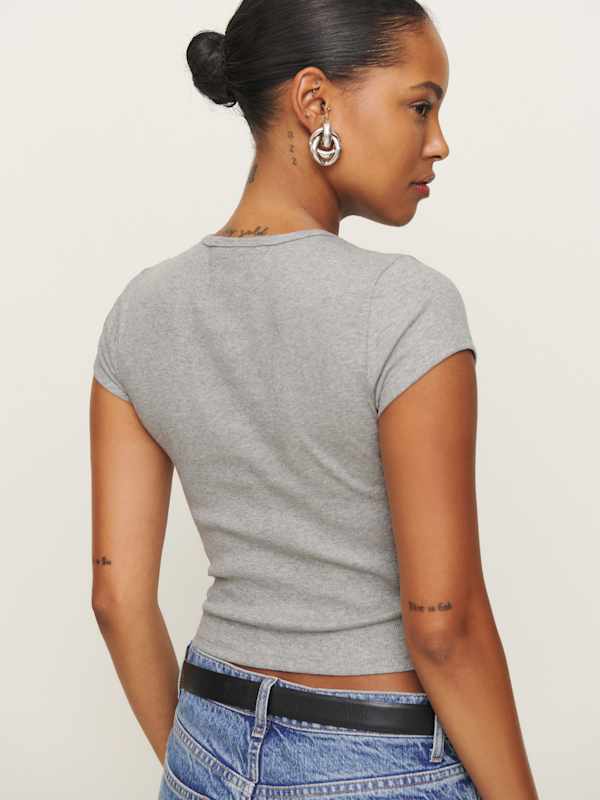 Muse Tee - Heather Grey