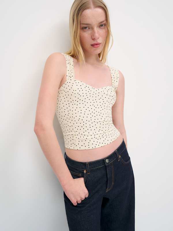 Hester Top - Salt And Pepper