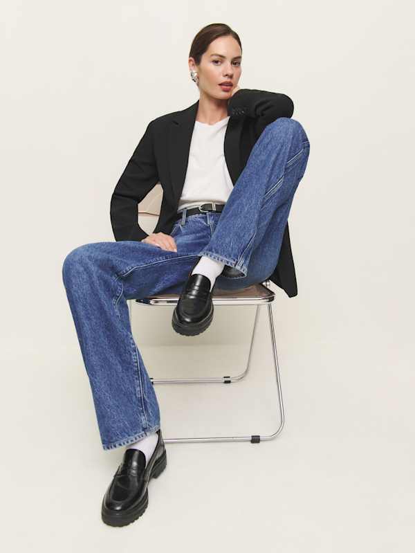 Agathea Chunky Loafer - Black