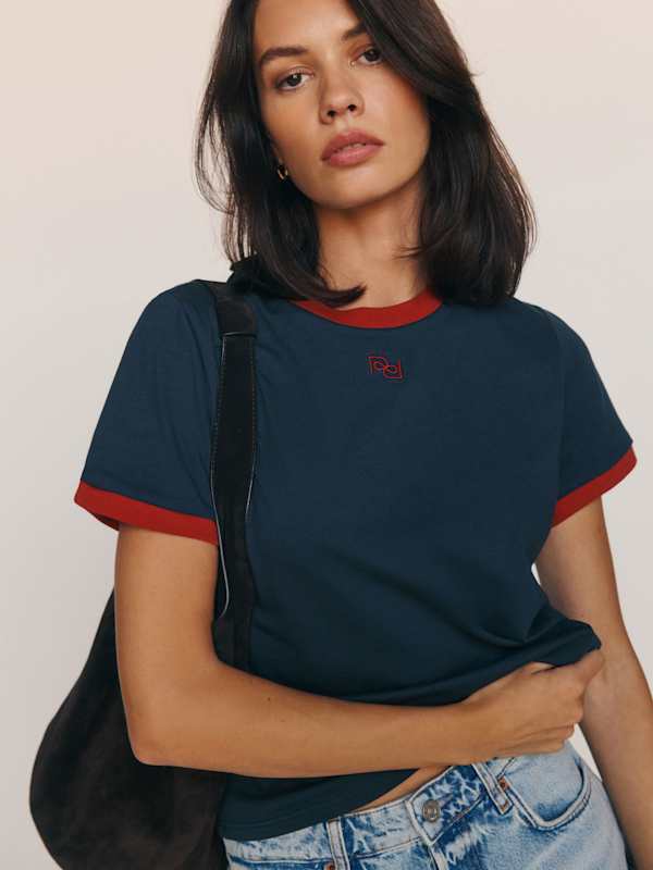 Classic Crew Tee - Midnight Logo