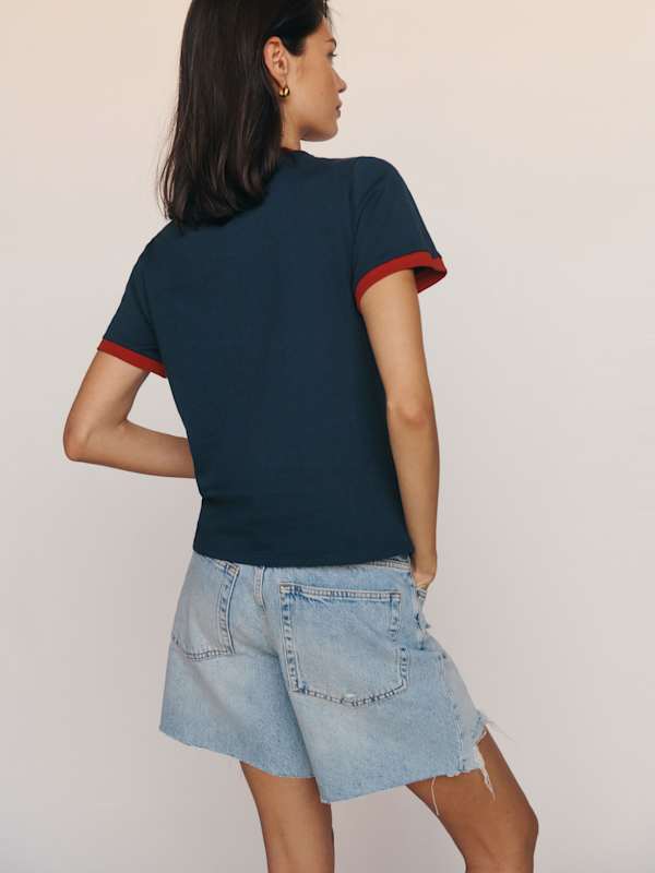 Classic Crew Tee - Midnight Logo