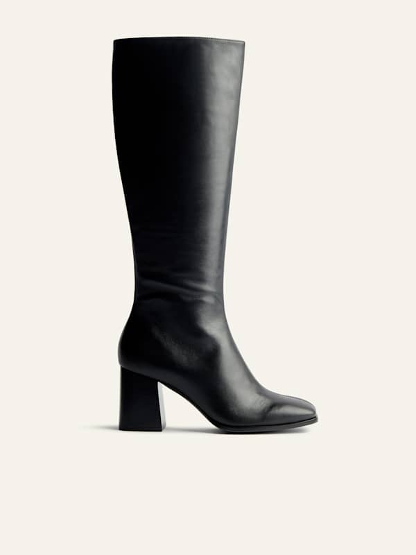 Nylah Knee Boot - Black